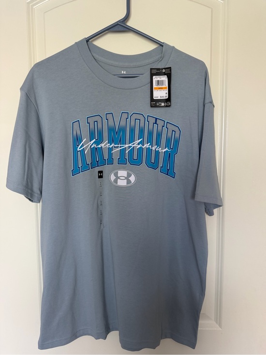 Under Armour Other - Under Armour Men's Slate Blue Graphic Logo Short Sleeve Tee